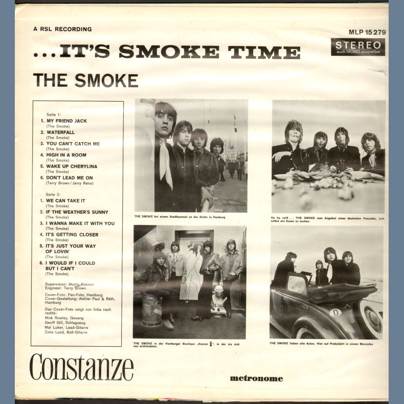 It's Smoke Time - Original German Issue