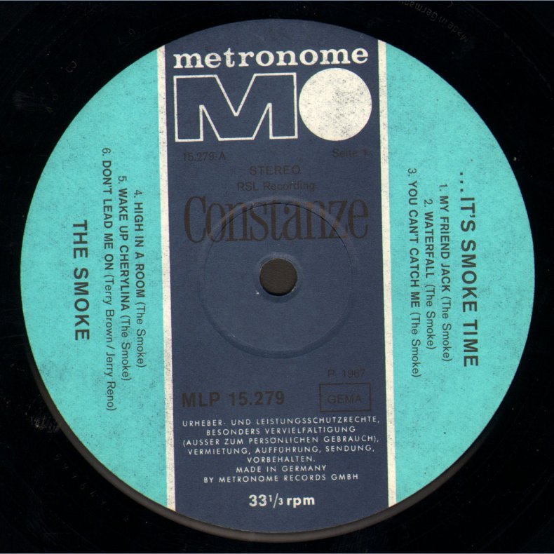 It's Smoke Time - Original German Issue