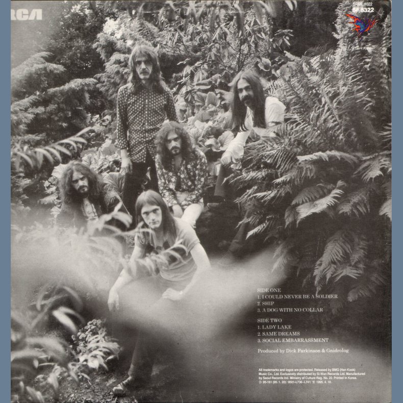 Lady Lake - 1995 Korean Si-Wan European Rock 1000 Series 6-track LP