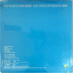 Live Peace In Toronto 1969 - Original 1970 US Apple label 8-track 1st Issue LP Incl. Calendar