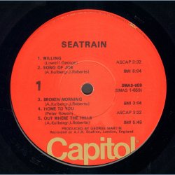 Seatrain - Start 1970ies US Capitol Records 11-track 2nd pressing LP
