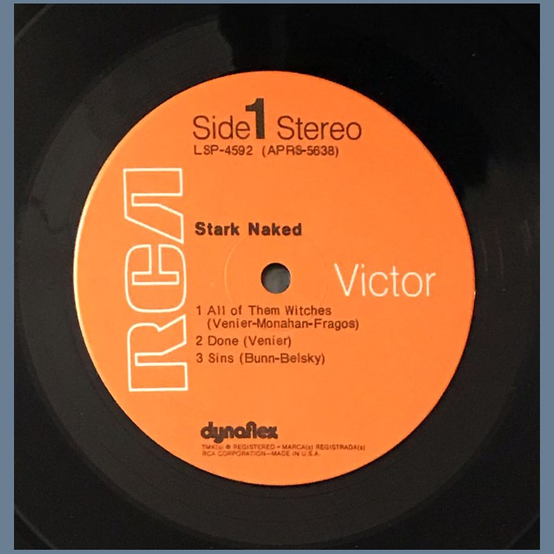 Stark Naked - Original 1971 US RCA label 6-track LP
