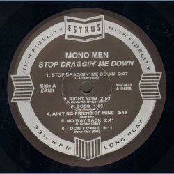 Stop Draggin Me Down - 2nd US Issue - Black vinyl