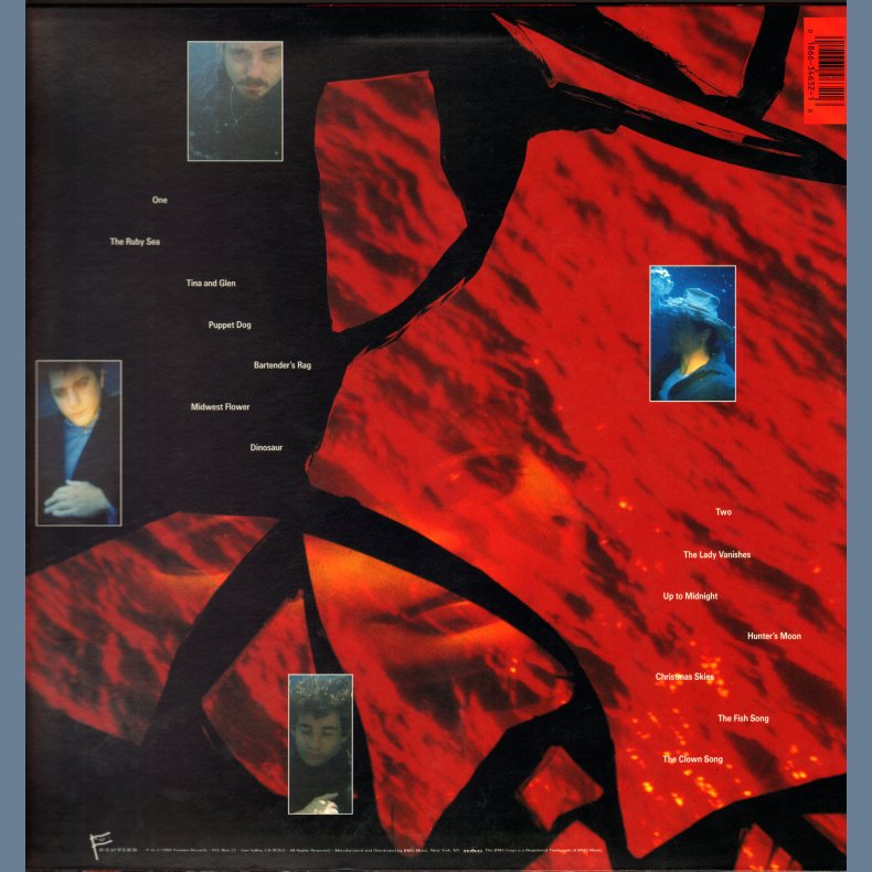 The Ruby Sea - Original 1991US Frontier label 12-track LP