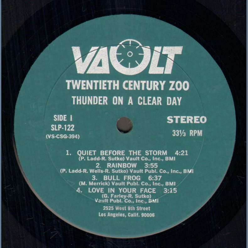 Thunder On A Clear Day