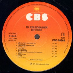 Til En Sig�jner... - Original Dutch Pressed Vinyl Issue