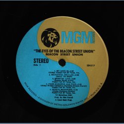 The Eyes of The Beacon Street Union - 1967 US MGM label 2nd Issue 11-track Stereo LP