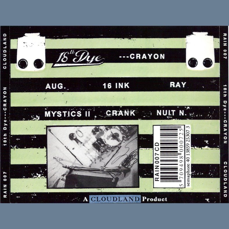 Crayon - Original 1993 Danish Cloudland label 6-track CD