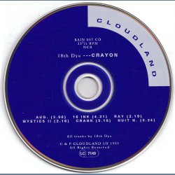 Crayon - Original 1993 Danish Cloudland label 6-track CD