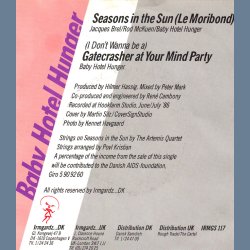 Seasons bw. (I Don't Wanna Be A) Gatecrasher At Your Mind Party