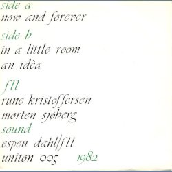 Now And Forever b/w In A little Room &amp; An Idea - Original Norwegian Issue