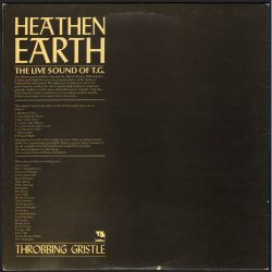 Heathen Earth - 1980 UK 2nd Pressing Black Vinyl LP