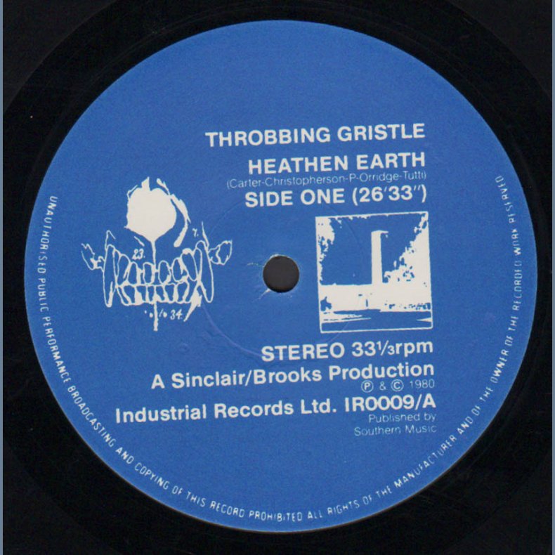 Heathen Earth - 1980 UK 2nd Pressing Black Vinyl LP