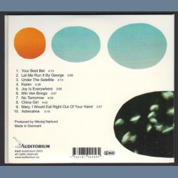 Under The Satellite - 2003 Danish Auditorium label 10-track CD