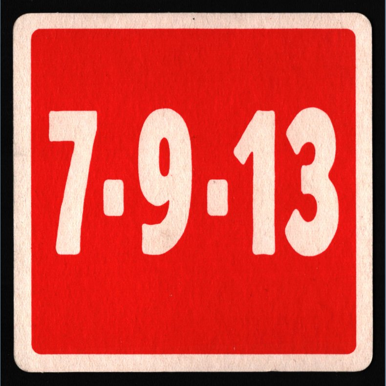 7-9-13 - 2003 Danish EMI-Medley label Promotional Issue Beermat