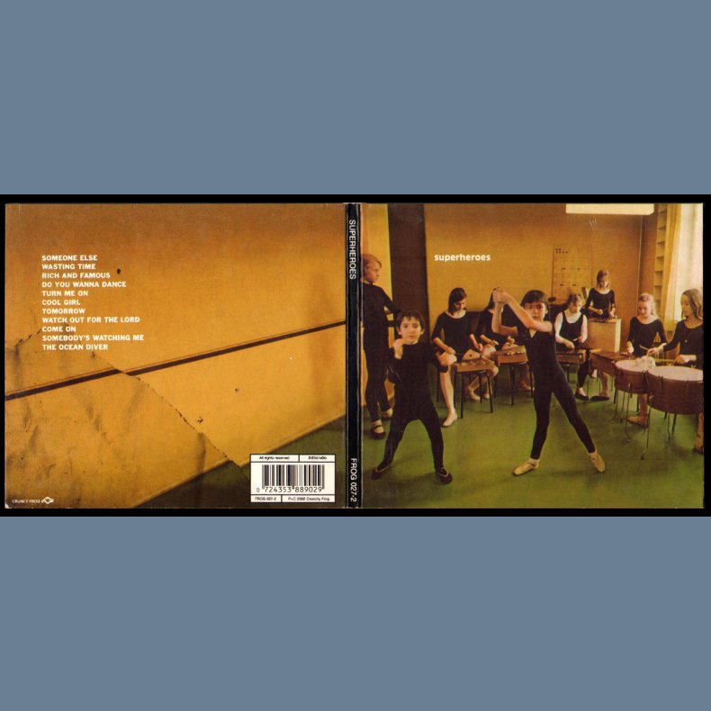 Superheroes - 2002 German pressed 11-track Full Album CD