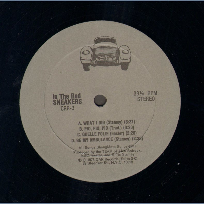 In The Red - Original US Vinyl Issue