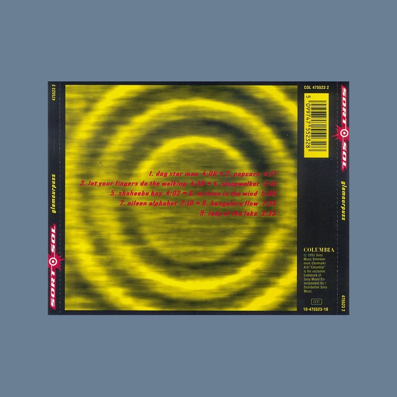 Glamourpuss - 1993 Danish Columbia label 9-track CD