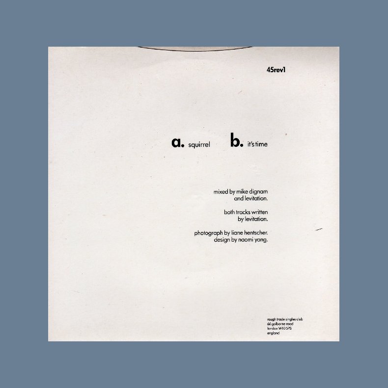 Squirrel b/w It's time