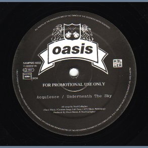 Acquiesce - 1998 European Promotional 2-track 12