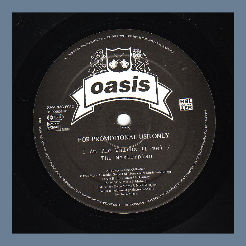 Acquiesce - 1998 European Promotional 2-track 12"