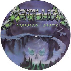 Creeping Death - UK picture Disc Vinyl Issue - No Barcode On back