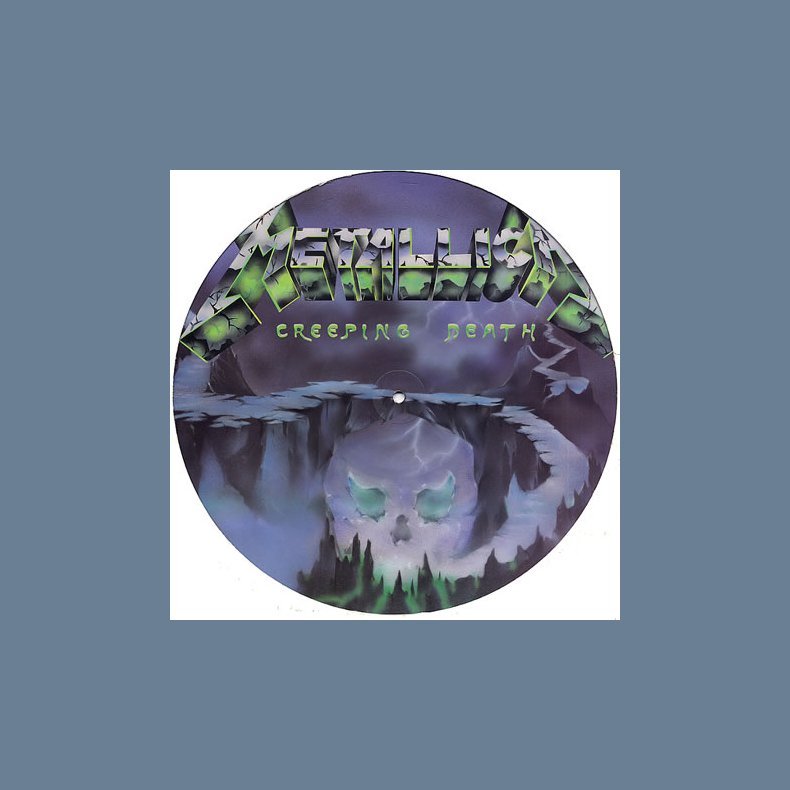 Creeping Death - UK picture Disc Vinyl Issue - No Barcode On back