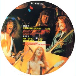 Creeping Death - UK picture Disc Vinyl Issue - No Barcode On back