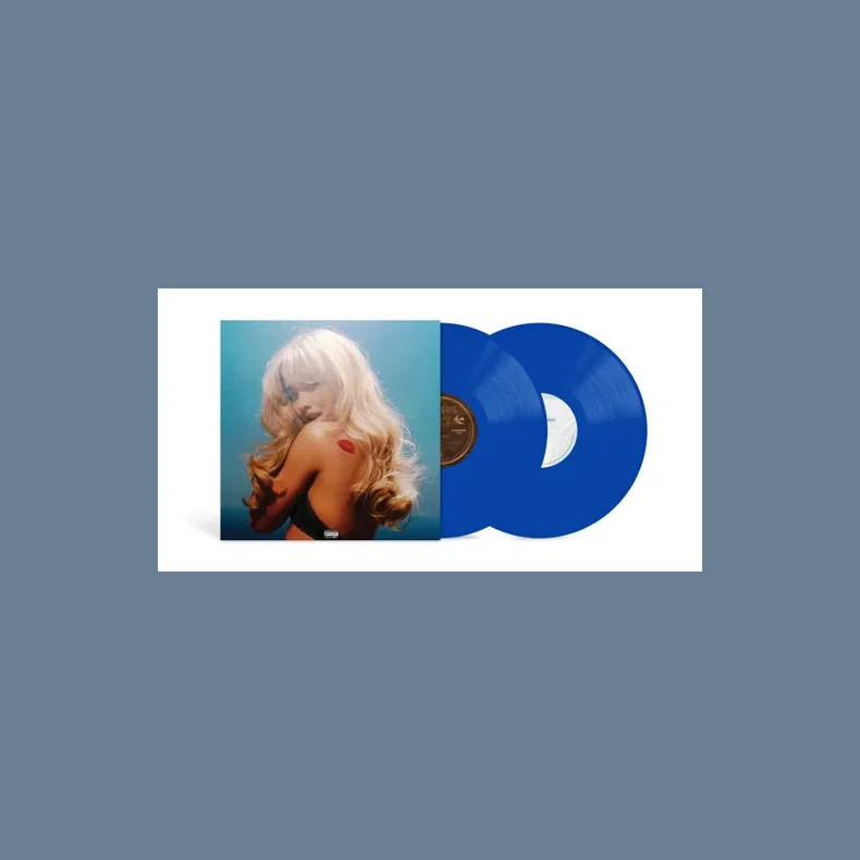 Short'n'Sweet (Deluxe) - 2025 European Universal label Azure Blue vinyl 12-track 2LP Reissue