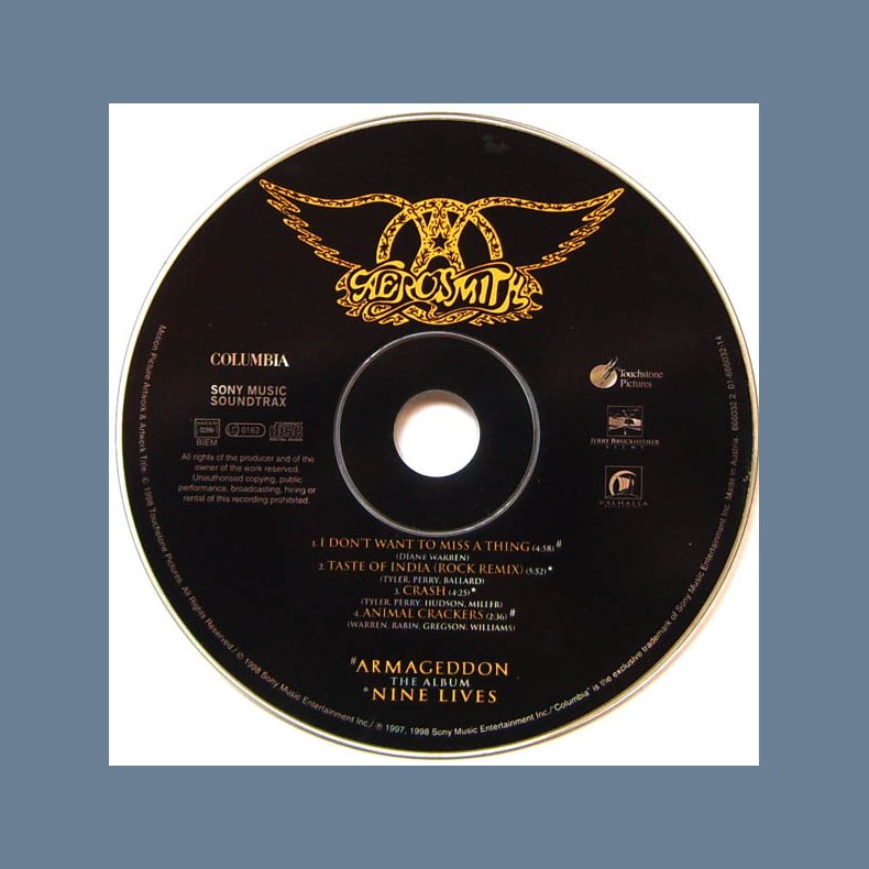 I Don't Want To Miss A Thing - Austrian 4-track CD Single