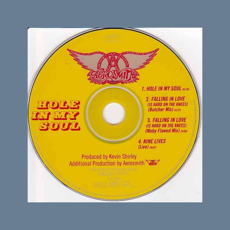 Hole In My Soul - Austrian 4-track CD Single