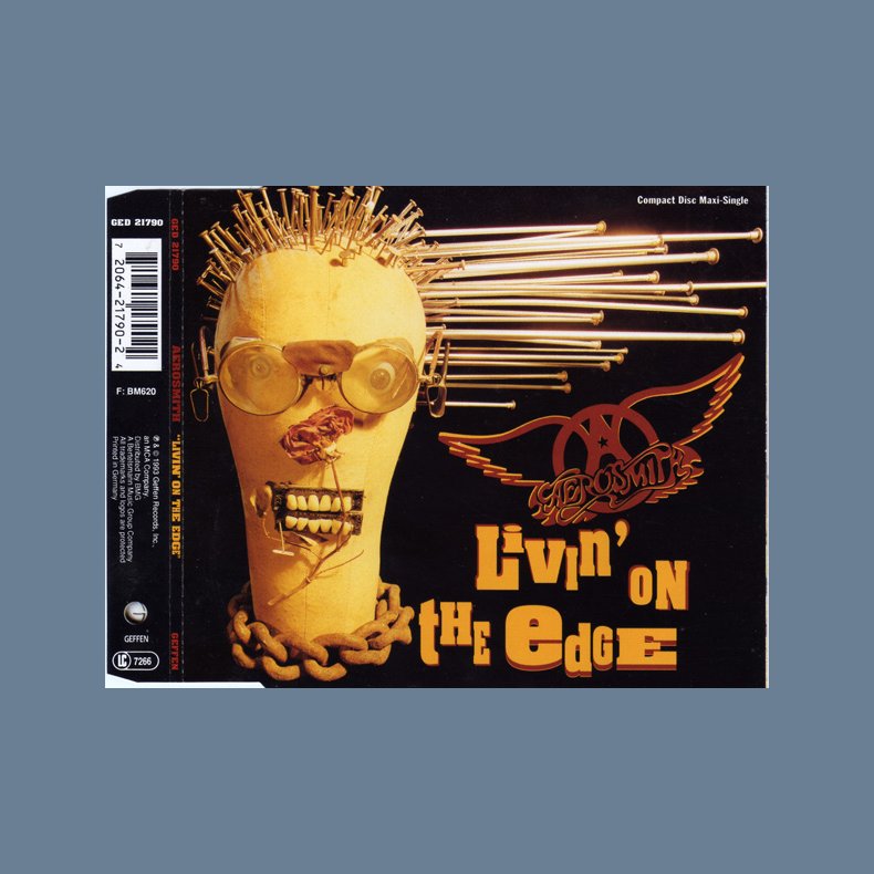 Livin' On The Edge - German 4-track CD Single