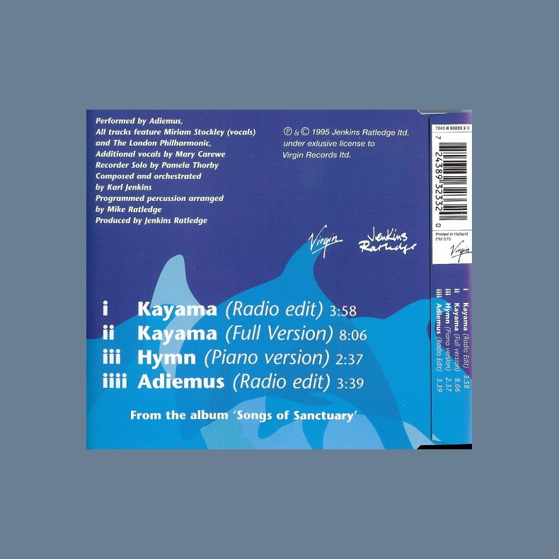 Kayama - 4-track Dutch CD Single