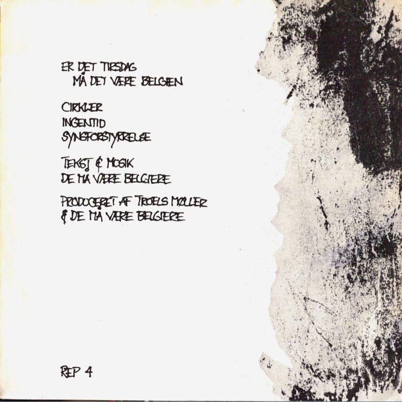 Er Det Tirsdag M� Det V�re Belgien b/w Cirkler/ Ingentid/ Synsforstyrrelse