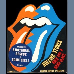 Rock And A Hard Place - 1989 UK Limited Edition CD Single, Shaped Cover