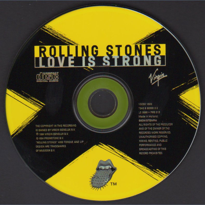 Love Is Strong - 1994 Dutch pressed Virgin label 6-track CD Single