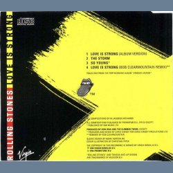 Love Is Strong - 1994 Dutch pressed Virgin label 4-track CD Single 