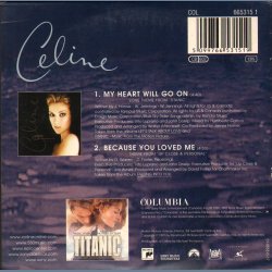 My Heart Will Go On - 1997 Austrian Printed 2-track CD Single