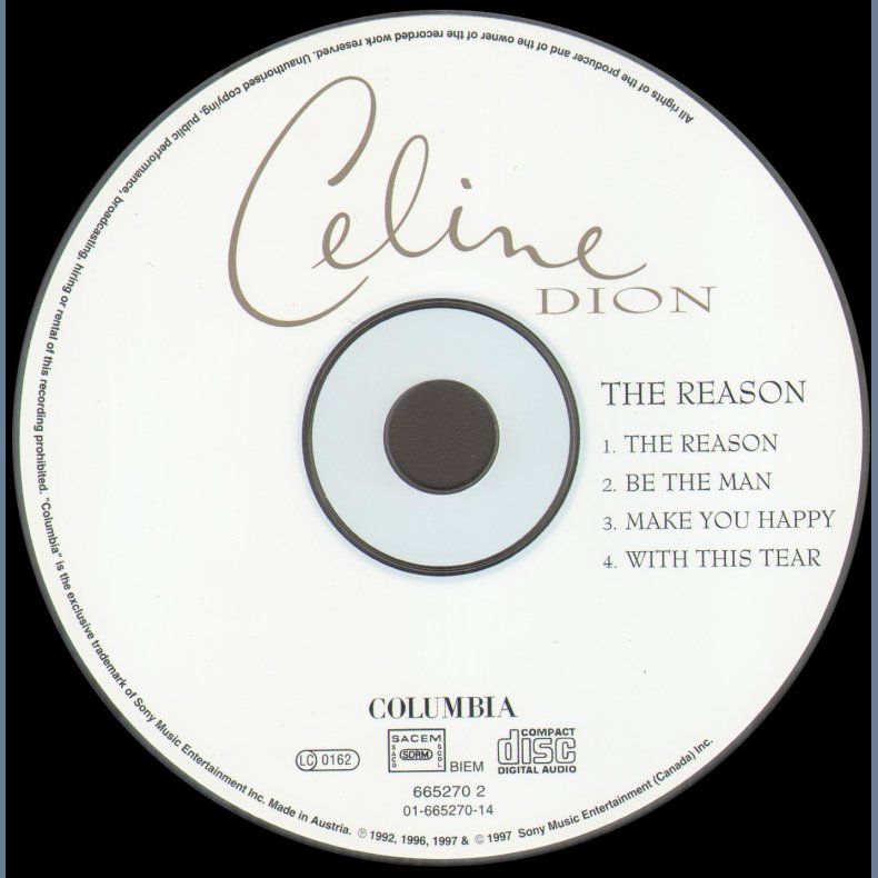 The Reason - 1997 Austrian printed 3-track CD Single