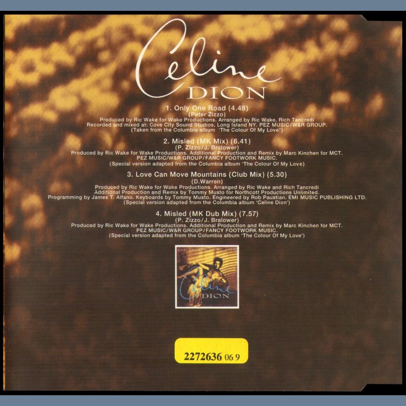 Only One Road - 1995 Austrian printed 4-track CD Single