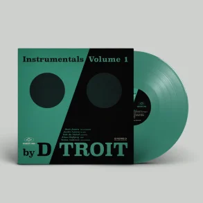 Instrumentals Volume 1 - 2025 Danish Crunchy Frog label petrol coloured 17-track LP
