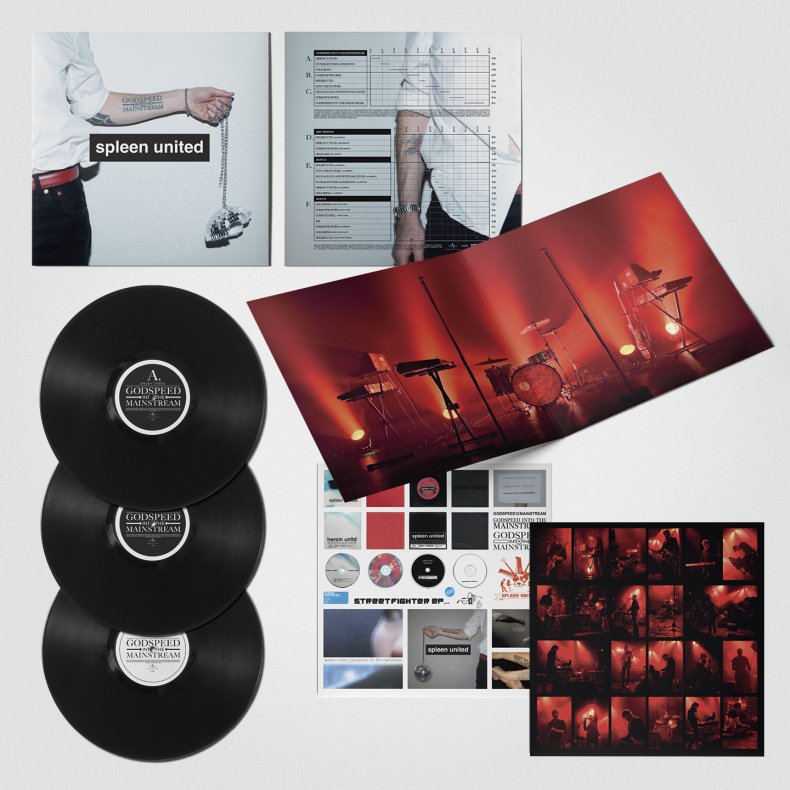 Godspeed Into The Mainstream (20th Anniversary Edition) - 2025 Universal label 26-track 3LP Reissue 