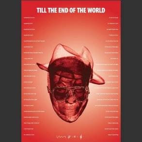 Till The End Of The World - 70 cm x 100 cm Artprint Poster