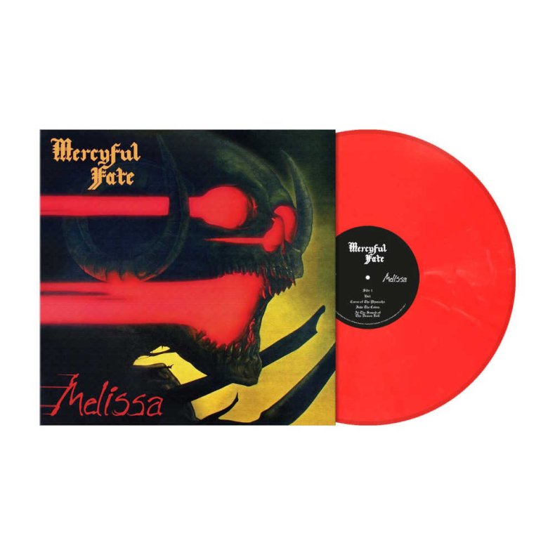 Melissa - 2025 European Metal Blade label orange marbled 7-track LP Reissue